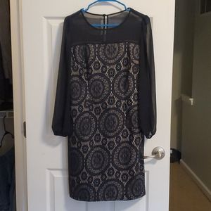 Navy blue dress size 8